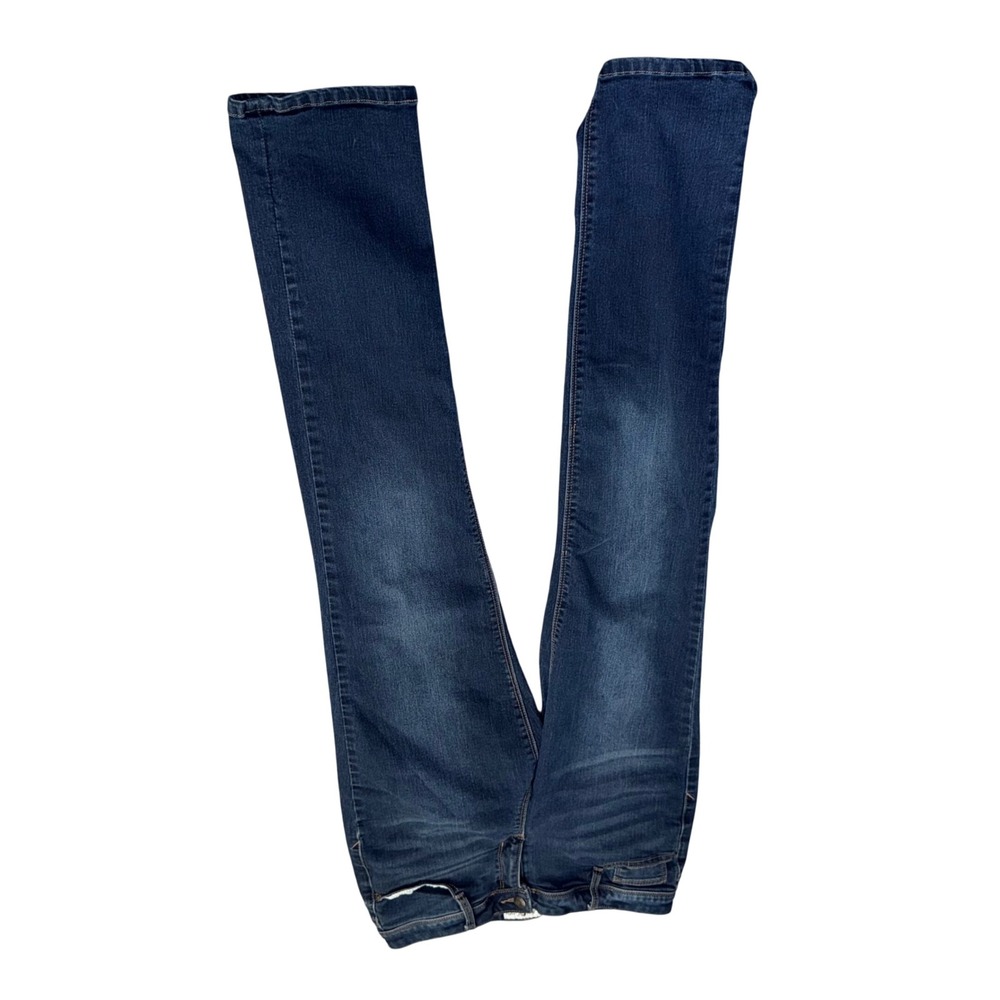 Black Daisy Straight Leg Jeans Womens 9/29 Dark Wash Indigo Denim‎ Pants